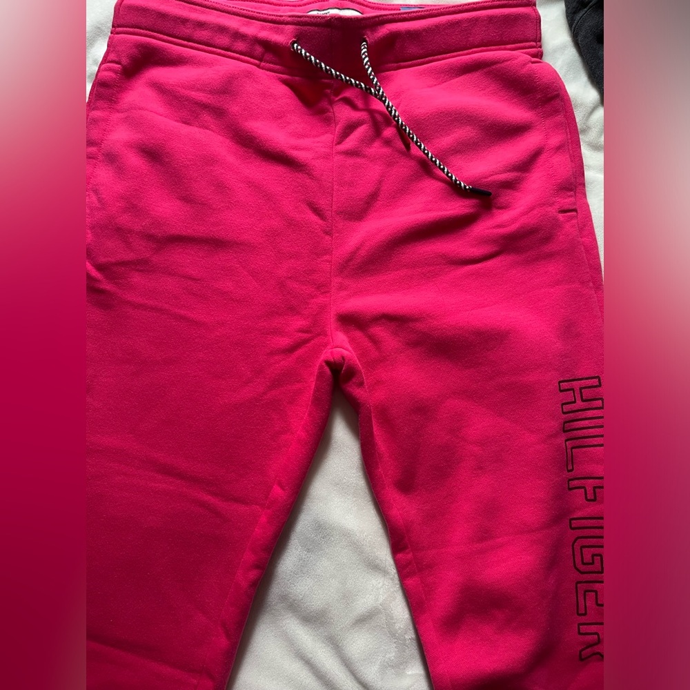 Hot Pink Tommy Hilfiger Denim Sweatpants/Jogger